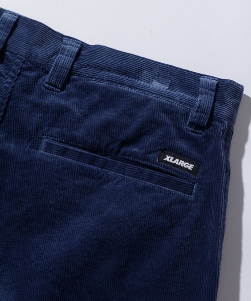 XLARGE（エクストララージ）の「CORDUROY BAKER PANTS（チノパンツ・メンズ・グレー/バーガンディー/ブルー・30inch/32inch/34inch/36inch）」の4枚目の写真