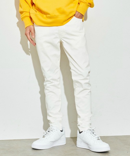 Lee（リー）の「X-LINE　スキニーパンツ（デニムパンツ・メンズ・パープル/インディゴブルー/ブラック系その他/グリーン/ブルー/ホワイト/レッド/グレー系その他・X-SMALL/MEDIUM/LARGE/X-LARGE/SMALL）」の2枚目の写真