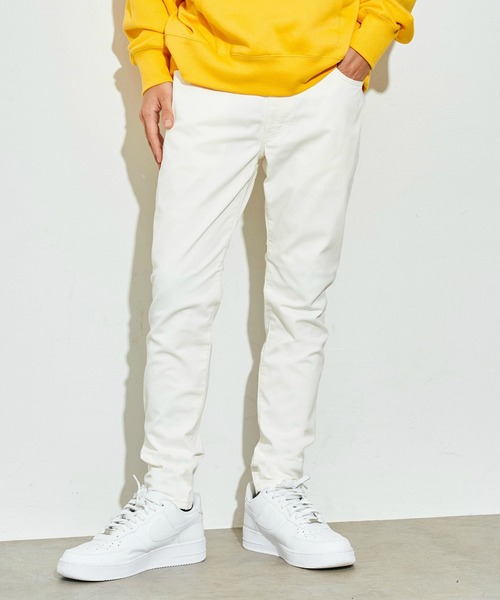 Lee（リー）の「X-LINE　スキニーパンツ（デニムパンツ・メンズ・パープル/インディゴブルー/ブラック系その他/グリーン/ブルー/ホワイト/レッド/グレー系その他・X-SMALL/MEDIUM/LARGE/X-LARGE/SMALL）」の9枚目の写真