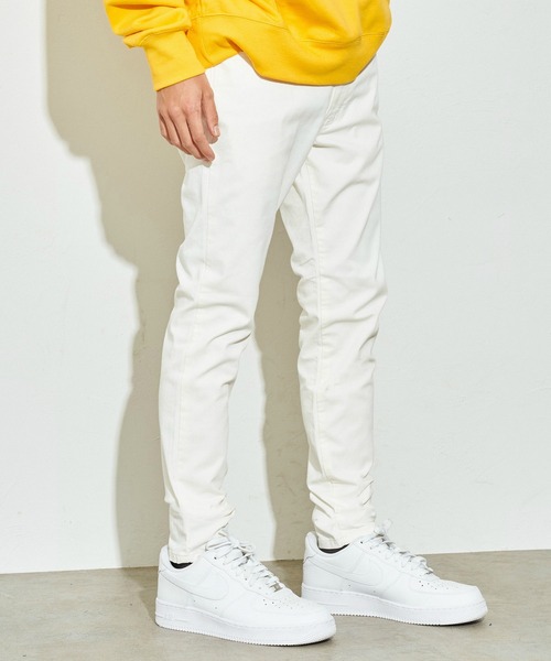 Lee（リー）の「X-LINE　スキニーパンツ（デニムパンツ・メンズ・パープル/インディゴブルー/ブラック系その他/グリーン/ブルー/ホワイト/レッド/グレー系その他・X-SMALL/MEDIUM/LARGE/X-LARGE/SMALL）」の11枚目の写真