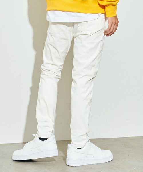 Lee（リー）の「X-LINE　スキニーパンツ（デニムパンツ・メンズ・パープル/インディゴブルー/ブラック系その他/グリーン/ブルー/ホワイト/レッド/グレー系その他・X-SMALL/MEDIUM/LARGE/X-LARGE/SMALL）」の12枚目の写真