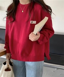 サイドスリットプルオーバー