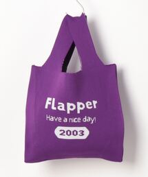 FLAPPER（フラッパー）の「ニットスーパーバッグ（トートバッグ）」