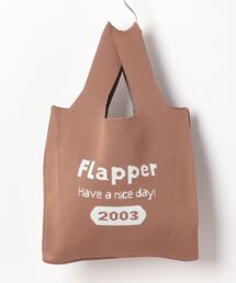 FLAPPER（フラッパー）の「ニットスーパーバッグ（トートバッグ）」