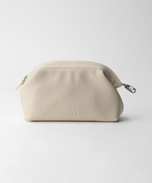 ＆MyuQ（アンドミューク）の「【矢野未希子さん着用】【別注】＜ &MyuQ ＞ EPNA ポーチ 財布 セット（ショルダーバッグ・レディース・ブラック/オフホワイト/モカ・FREE）」の21枚目の写真