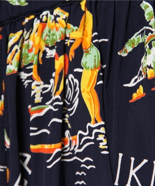 【TOKYO×BEAMS BOY】ビームスボーイ　日本製　アロハスカート BEAMS BOY（ビームス ボーイ）【アウトレット】【別注】SUN SURF