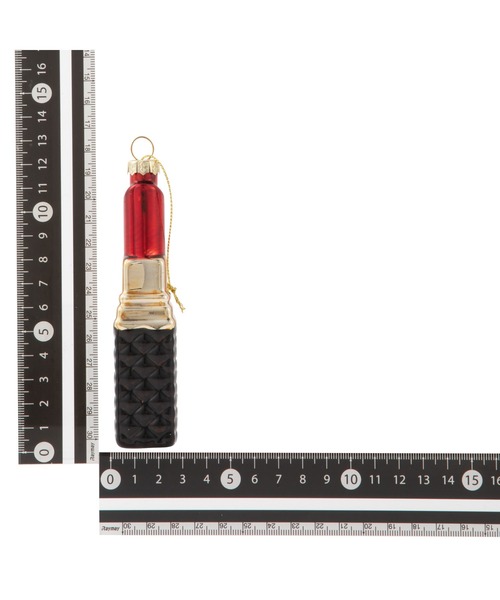 セール】ガラスオーナメント リップスティック（インテリア雑貨