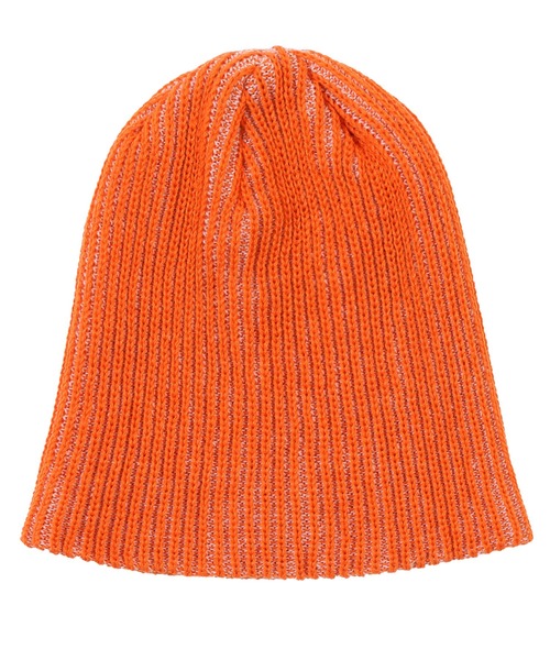 Figments（フィグメンツ）の「リブニットキャップ（ニットキャップ/ビーニー・レディース・ブラック/オレンジ/ブルー・FREE）」の5枚目の写真