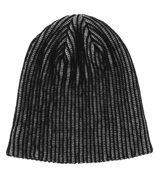 Figments（フィグメンツ）の「リブニットキャップ（ニットキャップ/ビーニー・レディース・ブラック/オレンジ/ブルー・FREE）」の7枚目の写真