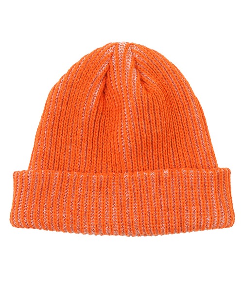 Figments（フィグメンツ）の「リブニットキャップ（ニットキャップ/ビーニー・レディース・ブラック/オレンジ/ブルー・FREE）」の11枚目の写真