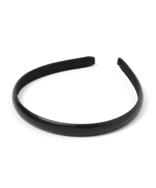 LEPSIM（レプシィム）の「フェイクレザーカチューシャ　170781（カチューシャ・レディース・ブラック/ブラウン/グリーン・ONE SIZE）」の8枚目の写真