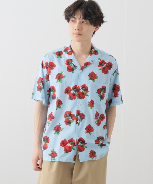 BEDWIN（ベドウィン）の「【BEDWIN / ベドウィン】S/S OPEN COLLAR ALOHA SHIRT/1670（シャツ/ブラウス・メンズ・チャコールグレー/ブラック/サックスブルー・2/3）」の3枚目の写真