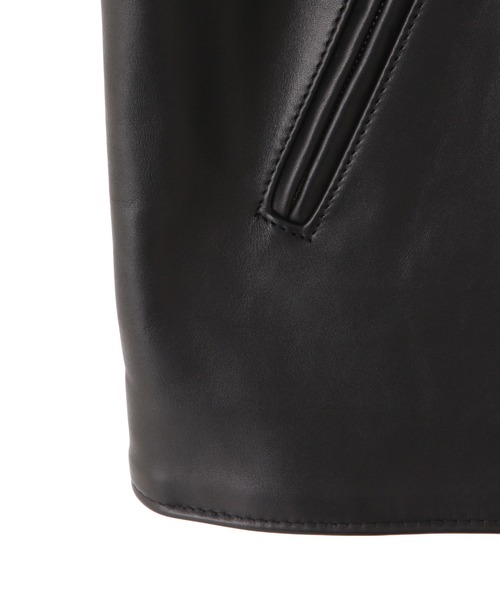 schott（ショット）の「Schott/ショット/603UST STAND ONESTAR/スタンドワンスター（ライダースジャケット・メンズ・ブラック・36/38/42/44/40）」の14枚目の写真