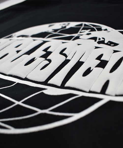 DOUBLE STEAL(ダブルスティール)の「WORLD LOGO 長袖Tシャツ(Tシャツ/カットソー・メンズ・ライトグレー/ライトパープル/ホワイト/ブラック・LARGE/X-LARGE/MEDIUM)」の12枚目の写真