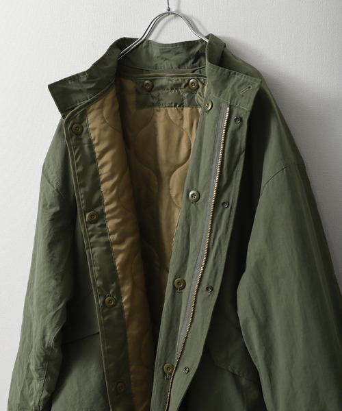 ZIP FIVE（ジップファイブ）の「【loot box】 コットンナイロン3WAYモッズコート【キルティングライナーset】（モッズコート・メンズ・オリーブ/ブラック・LARGE/MEDIUM/X-LARGE）」の11枚目の写真
