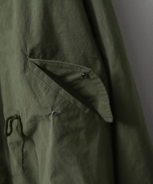 ZIP FIVE（ジップファイブ）の「【loot box】 コットンナイロン3WAYモッズコート【キルティングライナーset】（モッズコート・メンズ・オリーブ/ブラック・LARGE/MEDIUM/X-LARGE）」の8枚目の写真