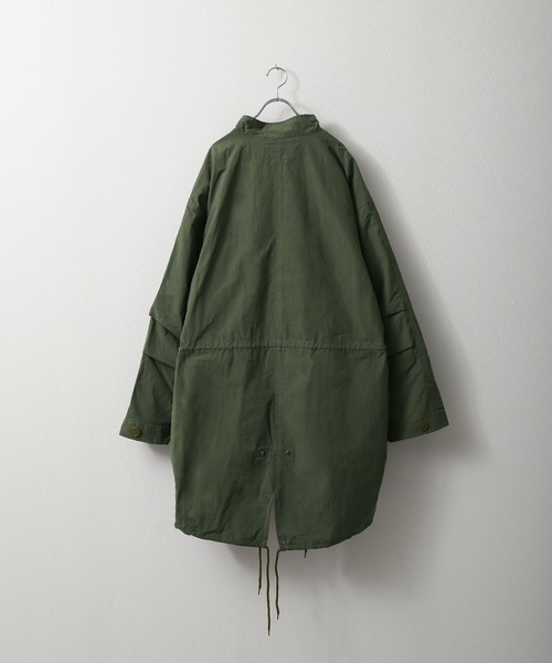 ZIP FIVE（ジップファイブ）の「【loot box】 コットンナイロン3WAYモッズコート【キルティングライナーset】（モッズコート・メンズ・オリーブ/ブラック・LARGE/MEDIUM/X-LARGE）」の10枚目の写真