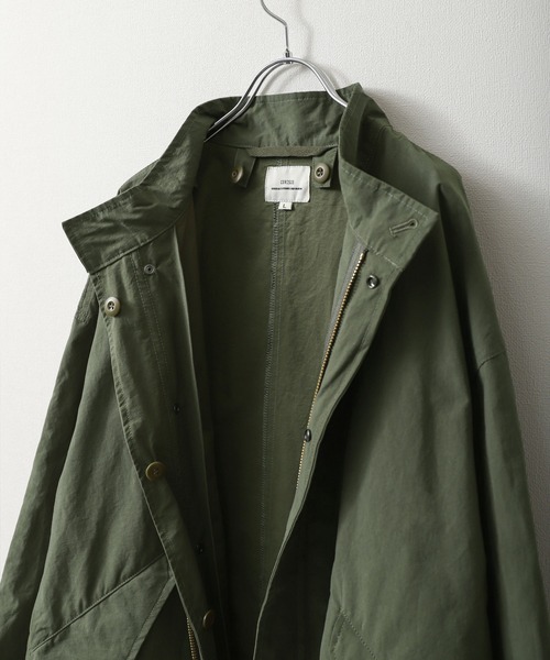 ZIP FIVE（ジップファイブ）の「【loot box】 コットンナイロン3WAYモッズコート【キルティングライナーset】（モッズコート・メンズ・オリーブ/ブラック・LARGE/MEDIUM/X-LARGE）」の4枚目の写真
