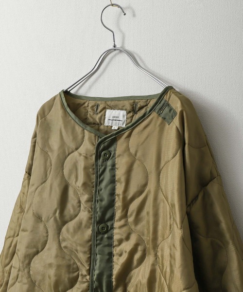 ZIP FIVE（ジップファイブ）の「【loot box】 コットンナイロン3WAYモッズコート【キルティングライナーset】（モッズコート・メンズ・オリーブ/ブラック・LARGE/MEDIUM/X-LARGE）」の12枚目の写真