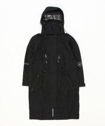 あだ　ステラマッカートニーゴアテックス　adidas フード付ロングコート adidas アディダス 中綿コート ベンチコート メンズ M スーパー