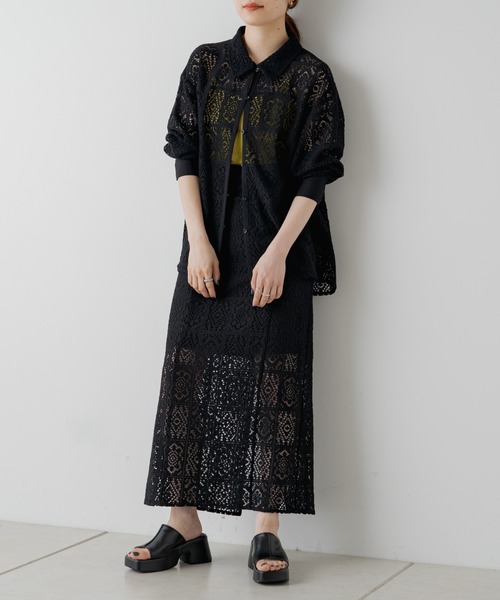 Kastane（カスタネ）の「長袖シャツ（シャツ/ブラウス・レディース・アイボリー・FREE）」の5枚目の写真