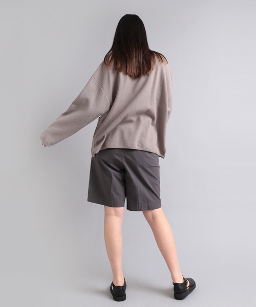 RNA-N（アールエヌエーエヌ）の「M2003 コットンニットカーディガン（カーディガン/ボレロ・レディース・セージグリーン/レディッシュグレー/スミクロ・MEDIUM）」の21枚目の写真