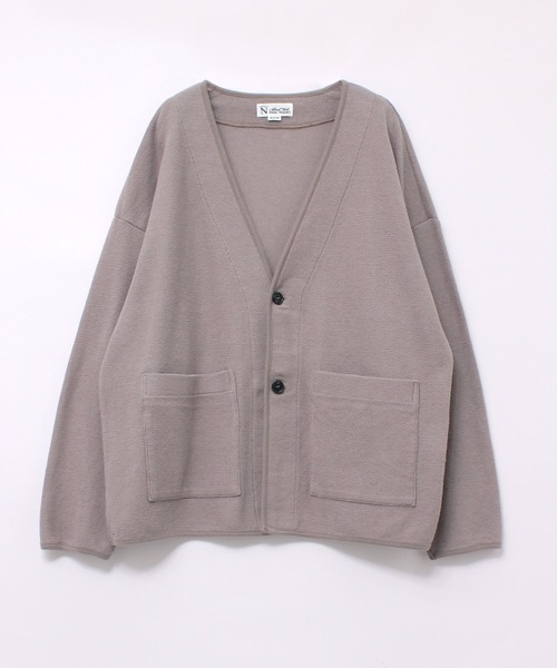 RNA-N（アールエヌエーエヌ）の「M2003 コットンニットカーディガン（カーディガン/ボレロ・レディース・セージグリーン/レディッシュグレー/スミクロ・MEDIUM）」の10枚目の写真
