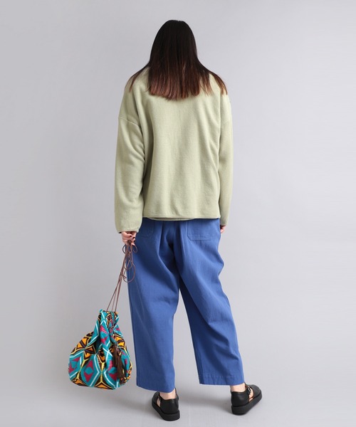 RNA-N（アールエヌエーエヌ）の「M2003 コットンニットカーディガン（カーディガン/ボレロ・レディース・セージグリーン/レディッシュグレー/スミクロ・MEDIUM）」の14枚目の写真