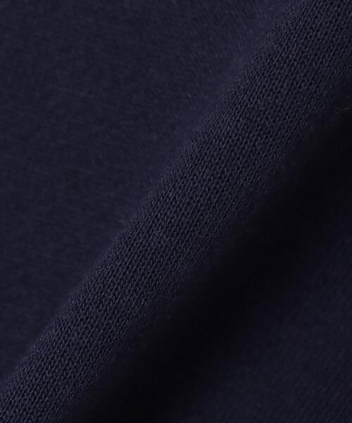 INGNI（イング）の「ハーフZIP胸刺繍ロゴ配色スウェットチュニック（スウェット・レディース・オートミール/ネイビー/グリーン/ベージュ系3・M）」の8枚目の写真