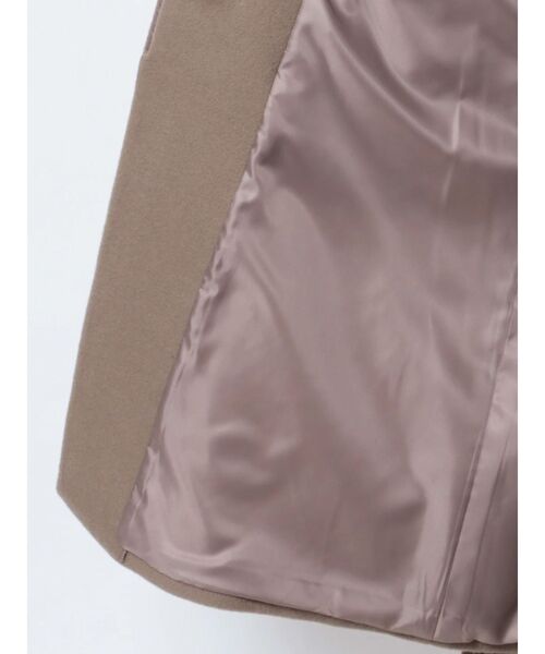 LAGUNAMOON(ラグナムーン)の「ショールカラーロングコート(その他アウター・レディース・ブラック/アイボリー/モカ・FREE)」の10枚目の写真