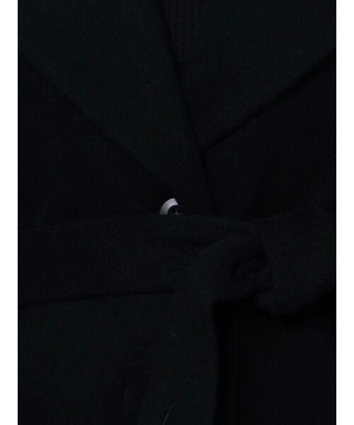 LAGUNAMOON(ラグナムーン)の「ショールカラーロングコート(その他アウター・レディース・ブラック/アイボリー/モカ・FREE)」の14枚目の写真