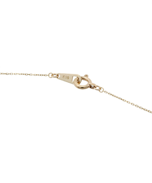 Phoebe（フィービィー）の「<ラストワン>【K10】トライアングルネックレス　三角/三角形/幾何学（ネックレス・レディース・ゴールド・FREE）」の3枚目の写真