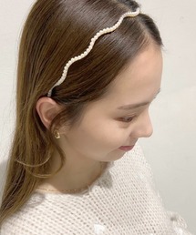 flower | ウェービーパールカチューシャ(カチューシャ)