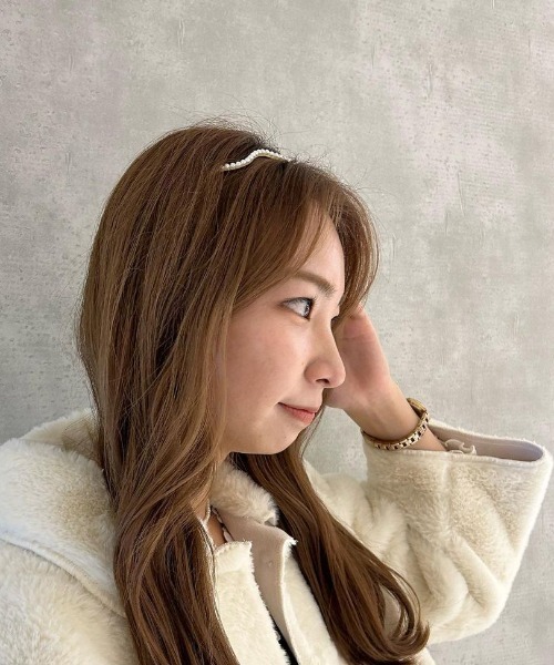 flower（フラワー）の「ウェービーパールカチューシャ（カチューシャ・レディース・アイボリー・FREE）」の12枚目の写真