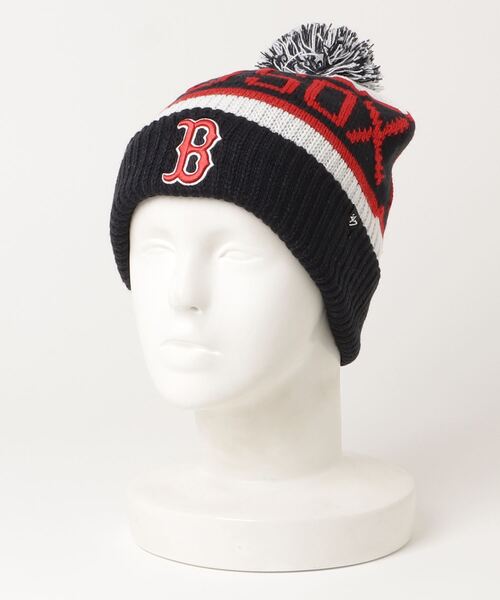 47Brand（フォーティーセブンブランド）の「【47Brand】Red Sox Calgary '47 Cuff Knit（ニットキャップ/ビーニー）」 WEAR