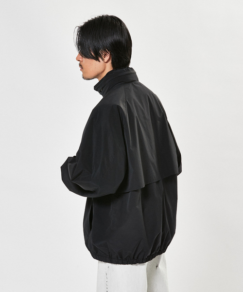 EDIFICE(エディフィス)の「【LA BOUCLE / ラブークル】スタンドショートブルゾン コットン/ナイロン(その他アウター・メンズ・ブラック・1/2)」の17枚目の写真