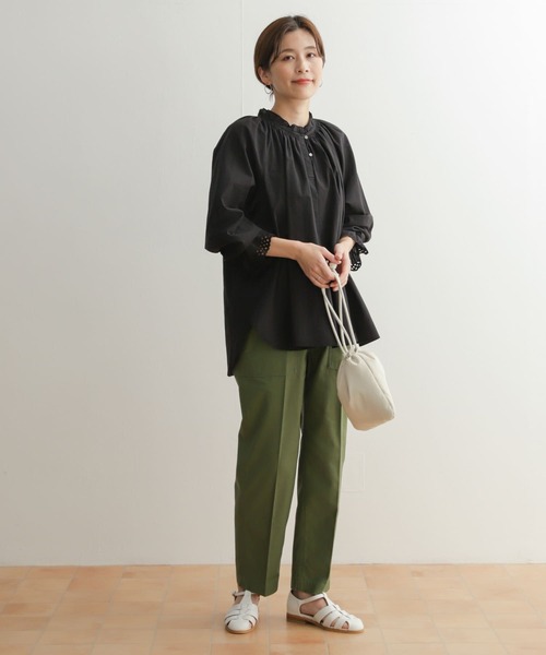 URBAN RESEARCH DOORS(アーバンリサーチドアーズ)の「ベイカーパンツ(その他パンツ・レディース・カーキ・SMALL/MEDIUM)」の11枚目の写真