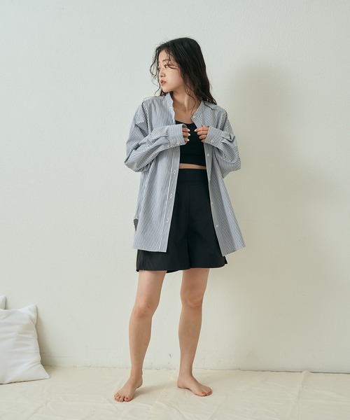 Franklin Climbing（フランクリンクライミング）の「【Retreat】水陸両用ショーツ（ラッシュガード・レディース・レモンイエロー/ブラック/オリーブ/ボルドー・ONE SIZE）」の8枚目の写真