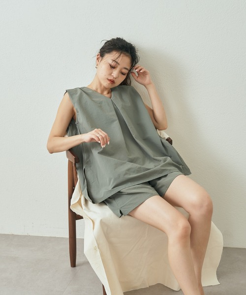 Franklin Climbing（フランクリンクライミング）の「【Retreat】水陸両用ショーツ（ラッシュガード・レディース・レモンイエロー/ブラック/オリーブ/ボルドー・ONE SIZE）」の15枚目の写真