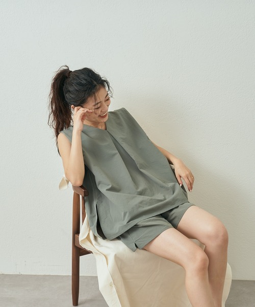 Franklin Climbing（フランクリンクライミング）の「【Retreat】水陸両用ショーツ（ラッシュガード・レディース・レモンイエロー/ブラック/オリーブ/ボルドー・ONE SIZE）」の16枚目の写真