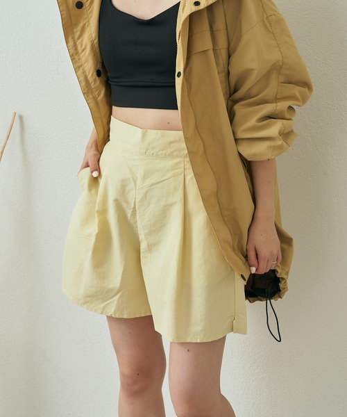 Franklin Climbing（フランクリンクライミング）の「【Retreat】水陸両用ショーツ（ラッシュガード・レディース・レモンイエロー/ブラック/オリーブ/ボルドー・ONE SIZE）」の21枚目の写真