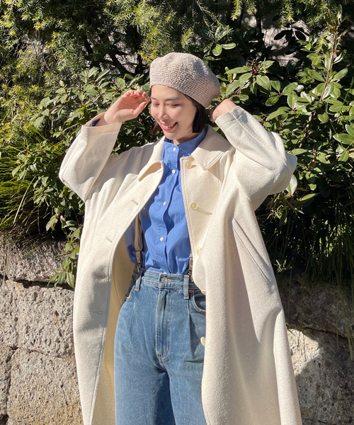 IENA LA BOUCLE CREVACUORE ステンコート IENA LA BOUCLE CREVACUORE ステンコート