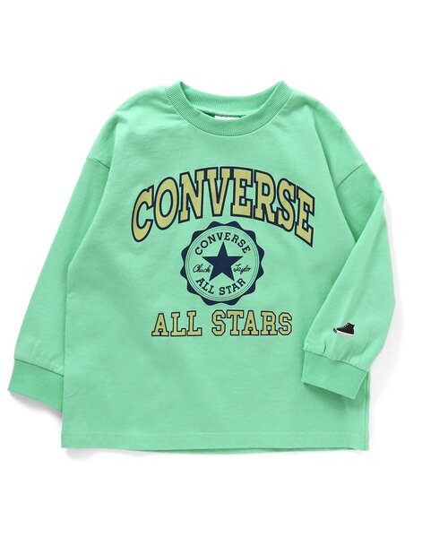 CONVERSE（コンバース）の「CONVERSE 5色3柄Tシャツ（Tシャツ/カットソー・キッズ・ピンク/レインボー/ミント/サックスブルー/オフホワイト・80/90/100/110/120/130/140）」の11枚目の写真