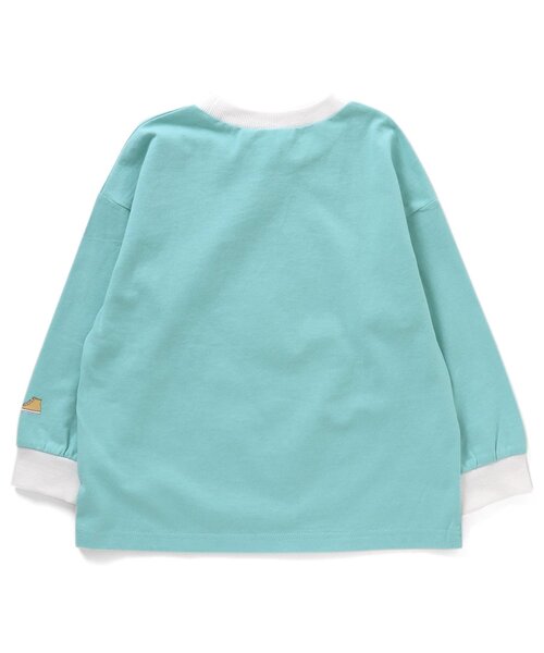 CONVERSE（コンバース）の「CONVERSE 5色3柄Tシャツ（Tシャツ/カットソー・キッズ・ピンク/レインボー/ミント/サックスブルー/オフホワイト・80/90/100/110/120/130/140）」の12枚目の写真