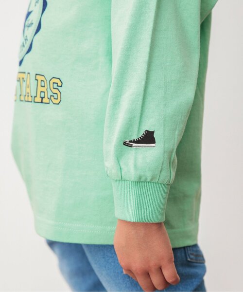 CONVERSE（コンバース）の「CONVERSE 5色3柄Tシャツ（Tシャツ/カットソー・キッズ・ピンク/レインボー/ミント/サックスブルー/オフホワイト・80/90/100/110/120/130/140）」の16枚目の写真