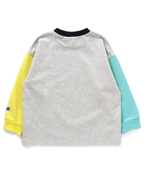 CONVERSE（コンバース）の「CONVERSE 5色3柄Tシャツ（Tシャツ/カットソー・キッズ・ピンク/レインボー/ミント/サックスブルー/オフホワイト・80/90/100/110/120/130/140）」の19枚目の写真