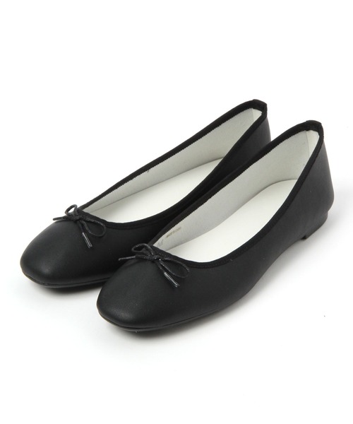 LOWRYS FARM（ローリーズファーム）の「バレエシューズ　184863（バレエシューズ・レディース・グレー/ホワイト/ブラック/グリーン/アイボリー・SMALL/MEDIUM/LARGE）」の3枚目の写真