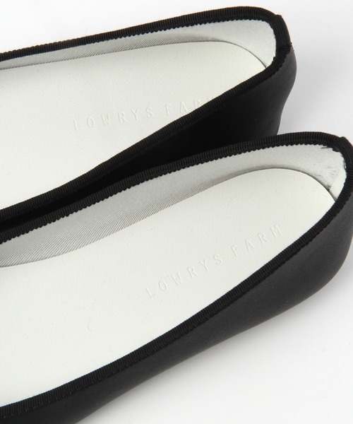 LOWRYS FARM（ローリーズファーム）の「バレエシューズ　184863（バレエシューズ・レディース・グレー/ホワイト/ブラック/グリーン/アイボリー・SMALL/MEDIUM/LARGE）」の15枚目の写真