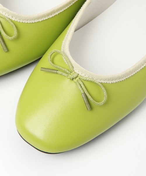 LOWRYS FARM（ローリーズファーム）の「バレエシューズ　184863（バレエシューズ・レディース・グレー/ホワイト/ブラック/グリーン/アイボリー・SMALL/MEDIUM/LARGE）」の9枚目の写真