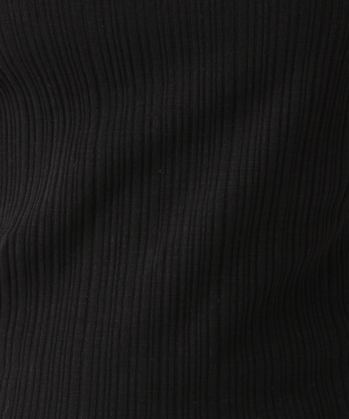 A part by(アパートバイ)の「バックアシメリブタンク(タンクトップ・レディース・オフホワイト/ブラック/ライトグリーン・FREE)」の22枚目の写真